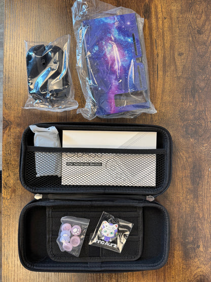 Pink Galaxy Switch Case