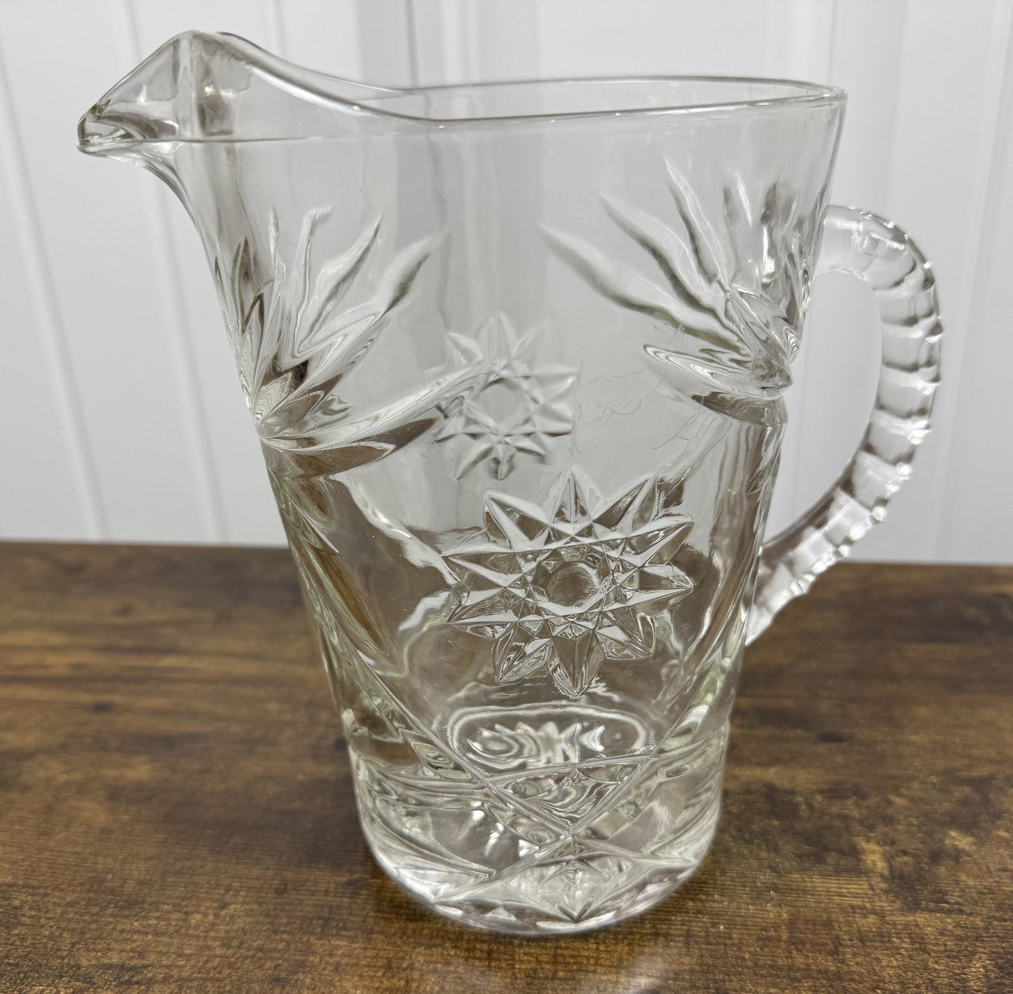 Vintage Anchor Hocking Glass Pitcher