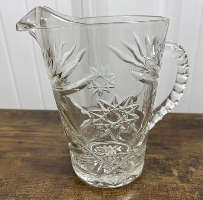 Vintage Anchor Hocking Glass Pitcher
