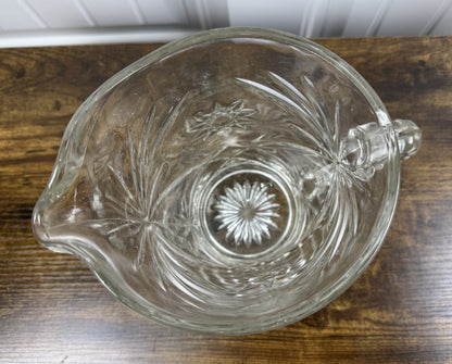 Vintage Anchor Hocking Glass Pitcher