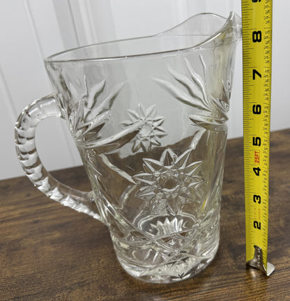 Vintage Anchor Hocking Glass Pitcher