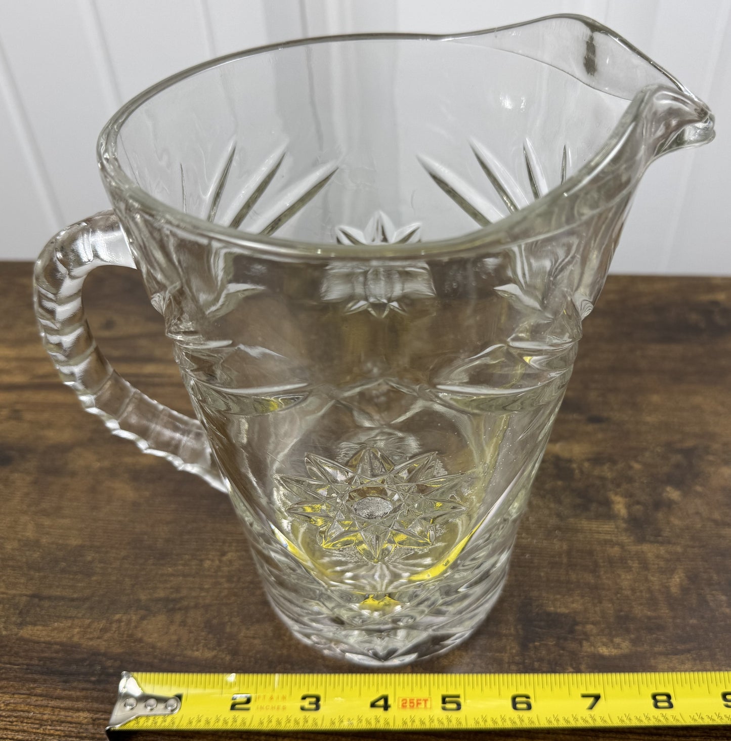 Vintage Anchor Hocking Glass Pitcher