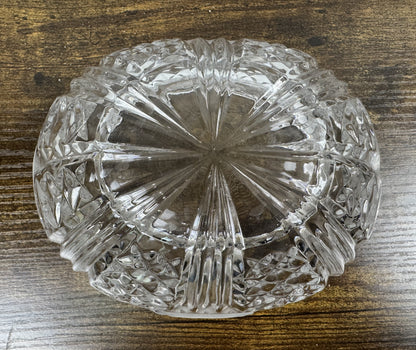 Vintage Anna Hutte German Crystal Bowl